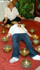 Tibetan Bowl healing session with Becky Cobb, Peoria, IL