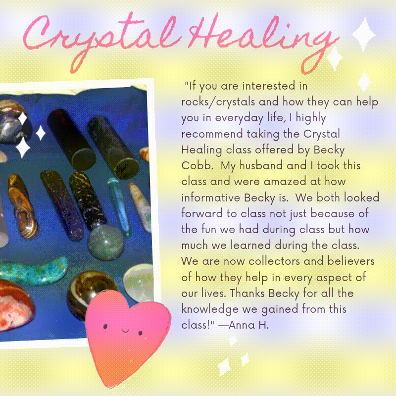 testimonial crystal healing certification
